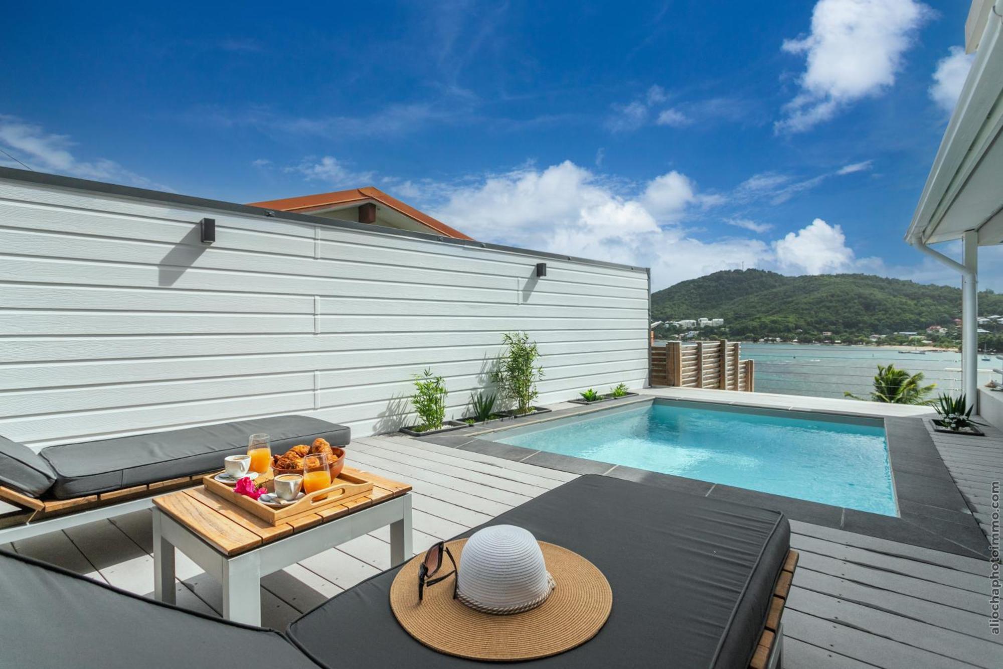 Sublime Villa Piscine - Tresor De La Baie La Trinite Luaran gambar